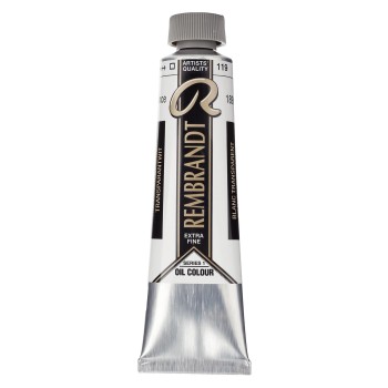 Rembrandt : Yağlı Boya : 40 ml : Transparent White (Safflower Oil)