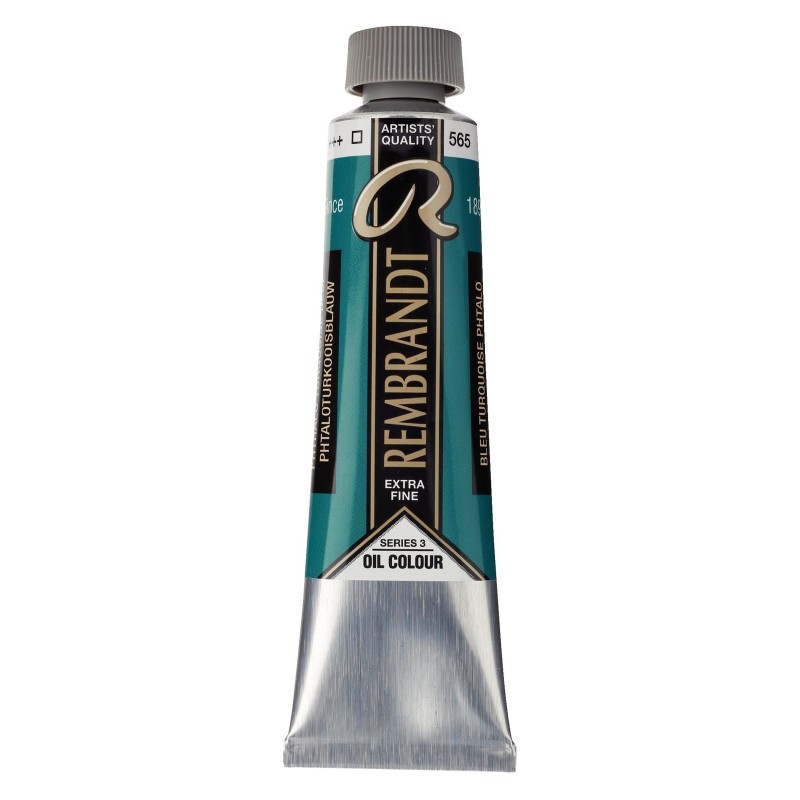 Rembrandt : Yağlı Boya : 40 ml : Phthalo Turquoise Blue