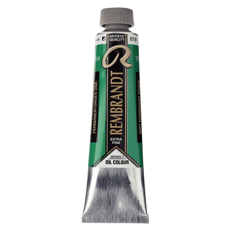 Rembrandt : Yağlı Boya : 40 ml : Permanent Green Deep