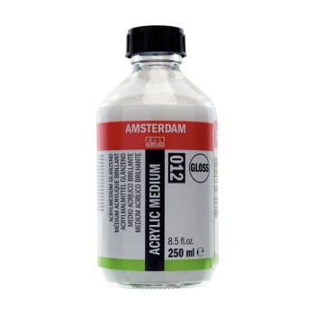 Amsterdam : Parlak Akrilik Medyum (Acrylic Medium Gloss) : 012