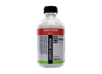 Amsterdam : Parlak Akrilik Medyum (Acrylic Medium Gloss) : 012 : 250 ml