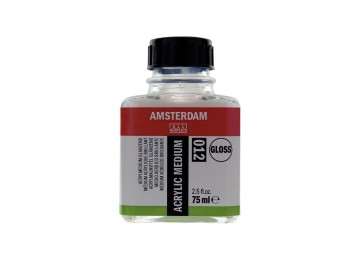 Amsterdam : Parlak Akrilik Medyum (Acrylic Medium Gloss) : 012 : 75 ml