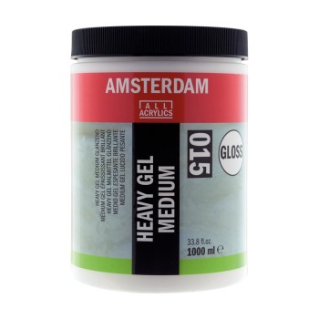 Amsterdam : Heavy Gel Medium : 015 : Gloss : 1000 ml