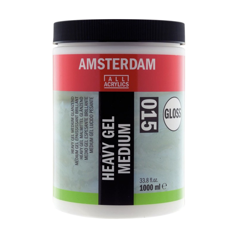 Amsterdam : Heavy Gel Medium : 015 : Gloss : 1000 ml
