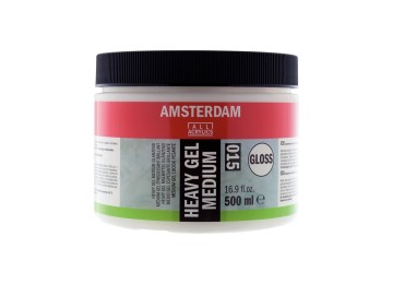 Amsterdam : Heavy Gel Medium : 015 : Gloss : 500 ml