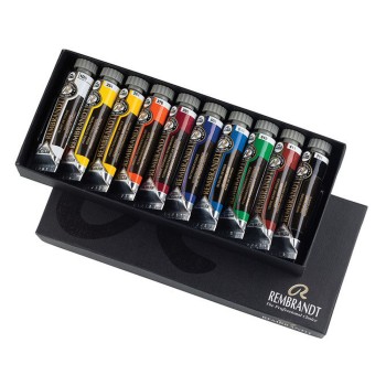 Rembrandt : Yağlı Boya Seti : Basic Set : 10 Renk x 15 ml