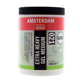 Amsterdam : Extra Heavy Gel Medium : 021 : Gloss : 1000 ml