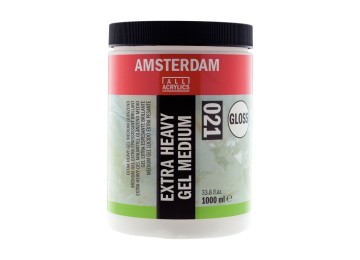 Amsterdam : Extra Heavy Gel Medium : 021 : Gloss : 1000 ml