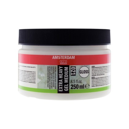 Amsterdam : Extra Heavy Gel Medium : 021 : Gloss