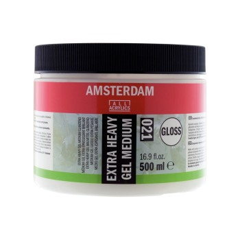 Amsterdam : Extra Heavy Gel Medium : 021 : Gloss