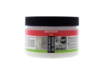 Amsterdam : Extra Heavy Gel Medium : 022 : Matt : 250 ml