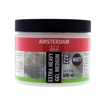 Amsterdam : Extra Heavy Gel Medium : 022 : Matt