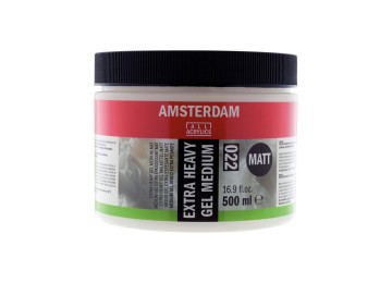 Amsterdam : Extra Heavy Gel Medium : 022 : Matt : 500 ml