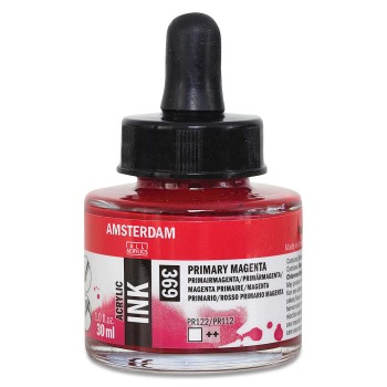 Amsterdam : Akrilik Mürekkep : 30 ml : Primary Magenta