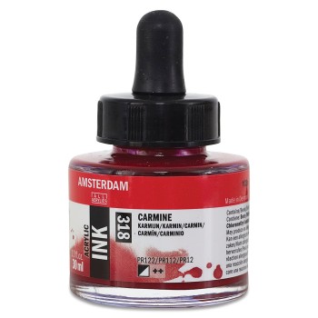 Amsterdam : Akrilik Mürekkep : 30 ml : Carmine