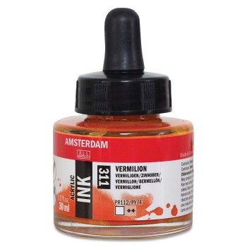 Amsterdam : Akrilik Mürekkep : 30 ml : Vermilion