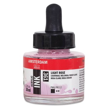 Amsterdam : Akrilik Mürekkep : 30 ml : Light Rose