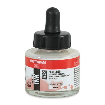 Amsterdam : Akrilik Mürekkep : 30 ml : Pearl Red