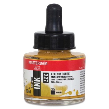 Amsterdam : Akrilik Mürekkep : 30 ml : Yellow Ochre