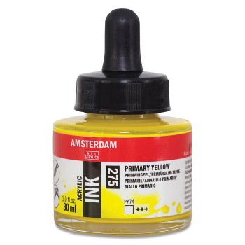 Amsterdam : Akrilik Mürekkep : 30 ml : Primary Yellow