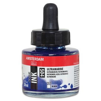 Amsterdam : Akrilik Mürekkep : 30 ml : Ultramarine