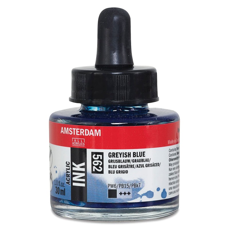 Amsterdam : Akrilik Mürekkep : 30 ml : Greyish Blue