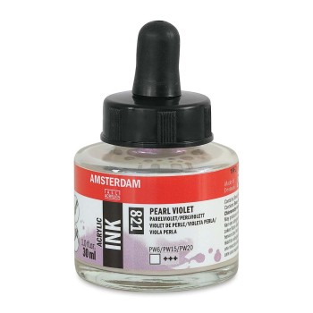 Amsterdam : Akrilik Mürekkep : 30 ml : Pearl Violet