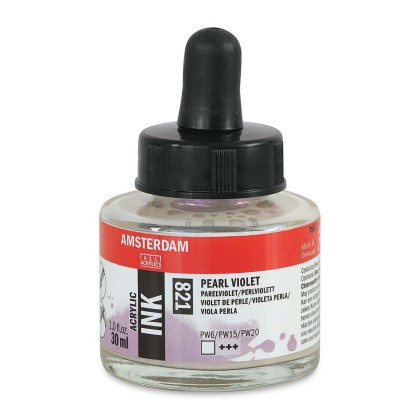Amsterdam : Akrilik Mürekkep : 30 ml : Pearl Violet