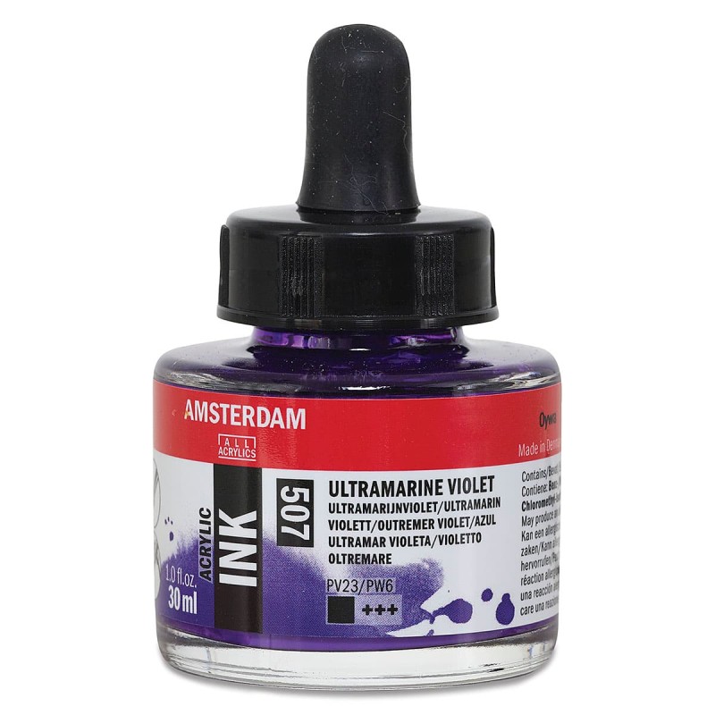 Amsterdam : Akrilik Mürekkep : 30 ml : Ultramarine Violet