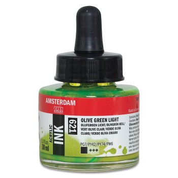 Amsterdam : Akrilik Mürekkep : 30 ml : Olive Green Light