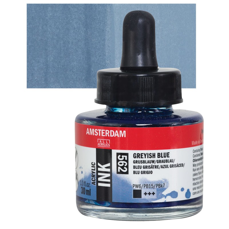 Amsterdam : Akrilik Mürekkep : 30 ml : Greyish Blue