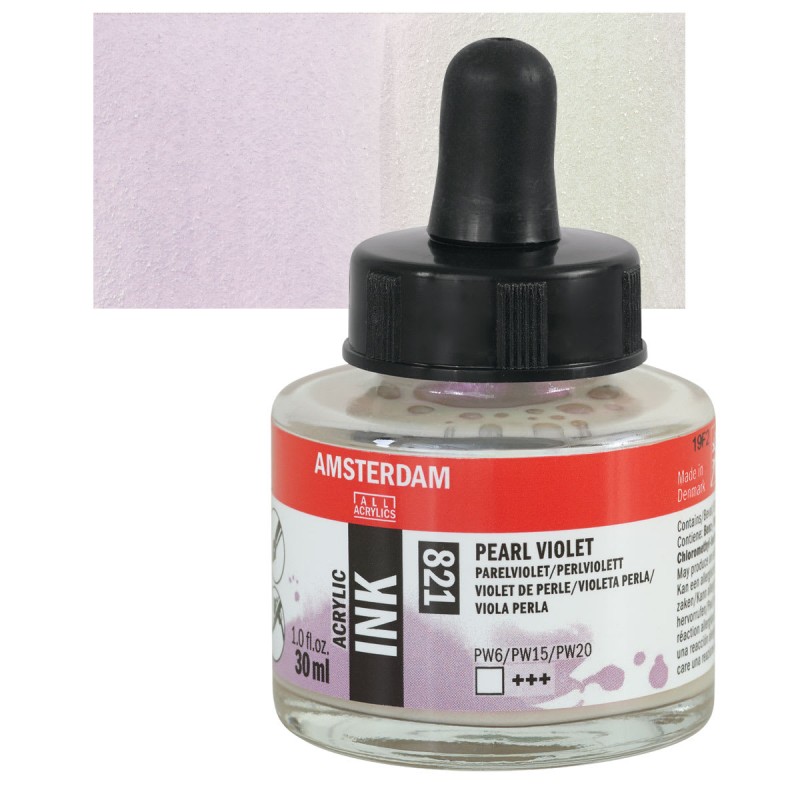 Amsterdam : Akrilik Mürekkep : 30 ml : Pearl Violet