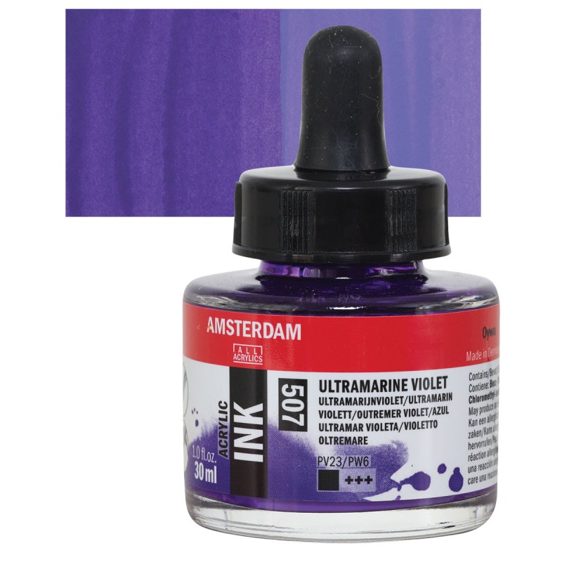 Amsterdam : Akrilik Mürekkep : 30 ml : Ultramarine Violet