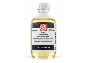 Talens : Purified Linseed Oil (Saflaştırılmış Keten Yağı) : 250 ml