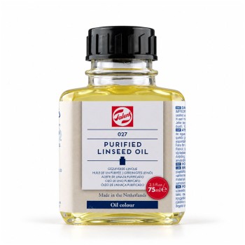 Talens : Purified Linseed Oil (Saflaştırılmış Keten Yağı) : 75 ml