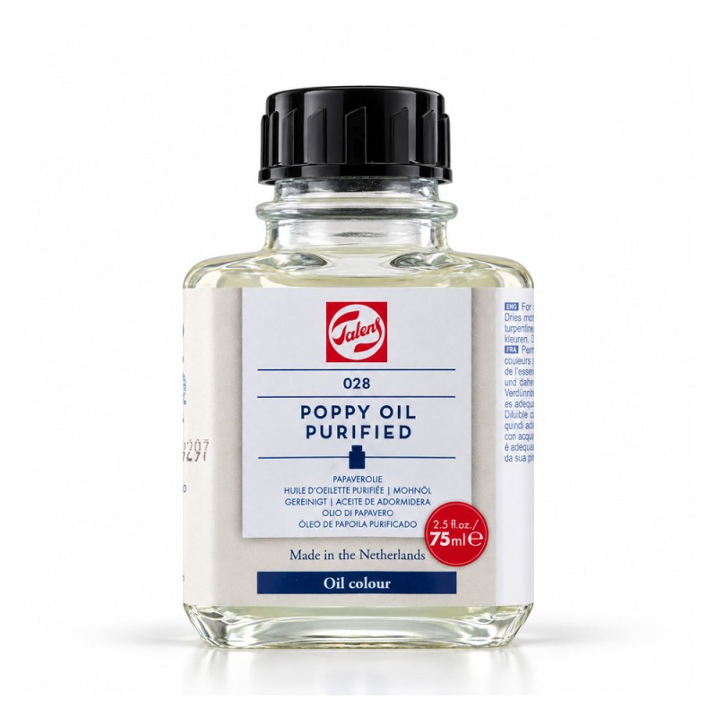 Talens : Poppy Oil (Saf Haşhaş Yağı) : 75 ml
