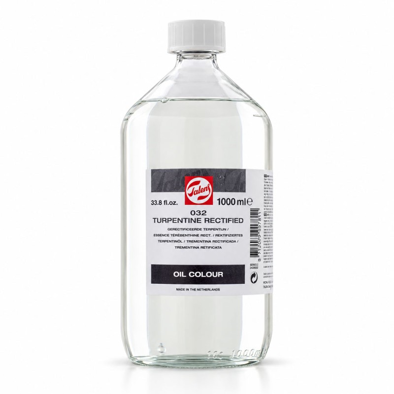 Talens : Rectified Turpentine (Rektifiye Terebentin) : 1000 ml