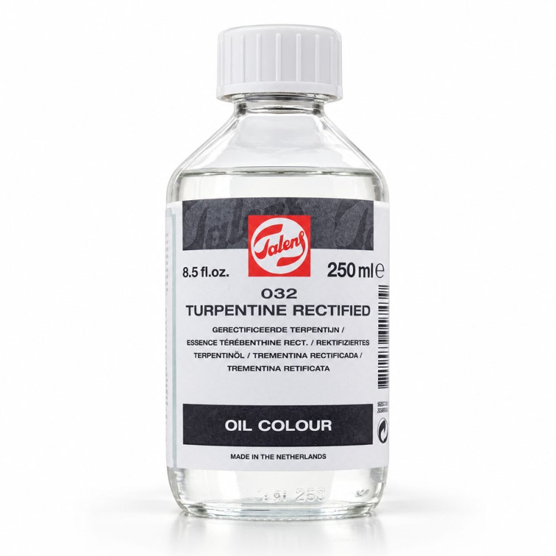 Talens : Rectified Turpentine (Rektifiye Terebentin) : 250 ml