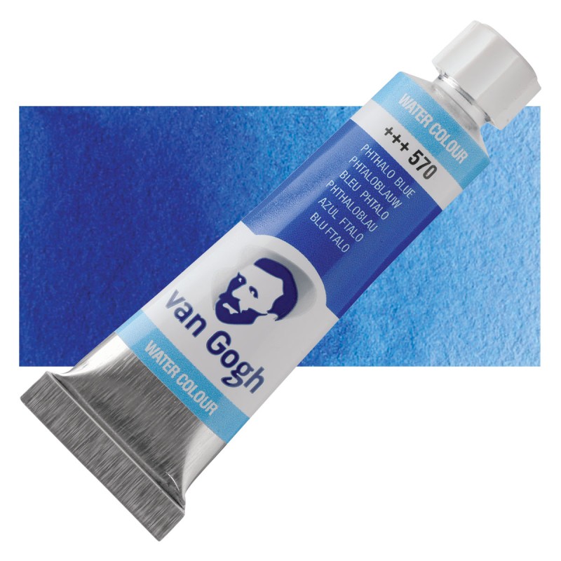 Van Gogh : Tüp Sulu Boya : 10 ml : Phthalo Blue (Primary)