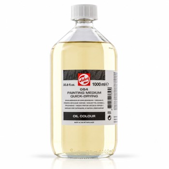 Talens : Painting Medium Quick-Drying (Hızlı Kuruyan Yağlı Boya Medyumu) : 1000 ml