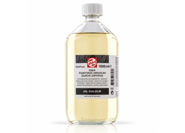 Talens : Painting Medium Quick-Drying (Hızlı Kuruyan Yağlı Boya Medyumu) : 1000 ml