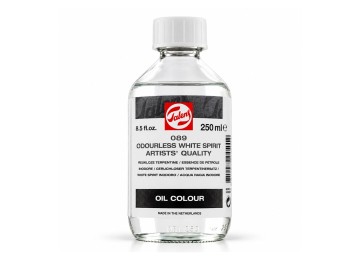 Talens : Odourless White Spirit (Kokusuz Beyaz İspirto) : 250 ml