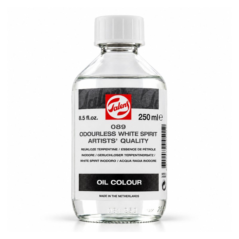Talens : Odourless White Spirit (Kokusuz Beyaz İspirto) : 250 ml
