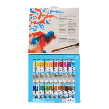 Van Gogh : Tüp Sulu Boya Seti : 20 Renk x10 ml