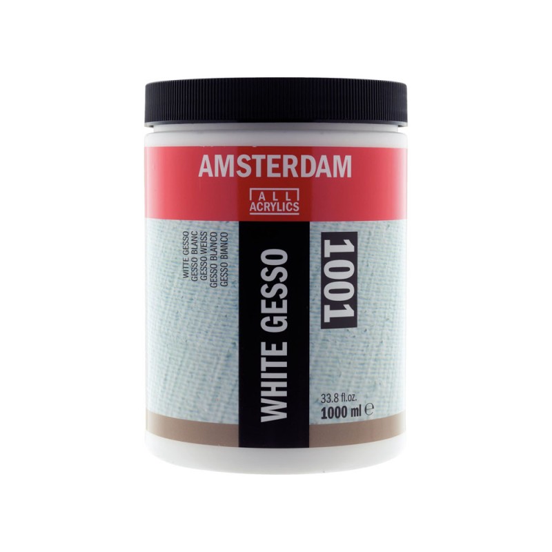 Amsterdam : White Gesso : 1001