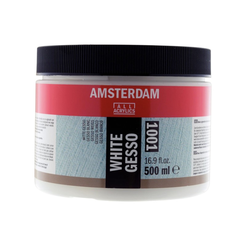 Amsterdam : White Gesso : 1001