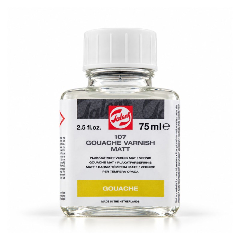 Talens : Gouache Varnish Mat (Mat Guaj Boya Verniği) : 75 ml