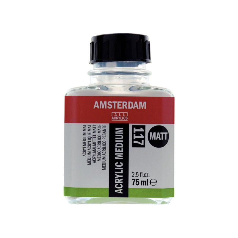 Amsterdam : Mat Akrilik Medyum (Acrylic Medium Matt) : 117 : 75 ml