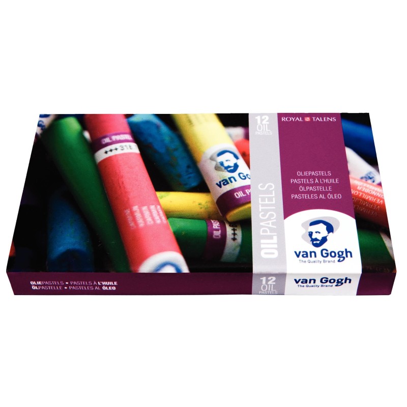 Van Gogh : Yağlı Pastel Boya Seti : Starter Set : 12 Renk