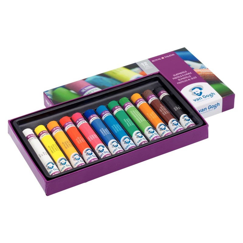 Van Gogh : Yağlı Pastel Boya Seti : Starter Set : 12 Renk